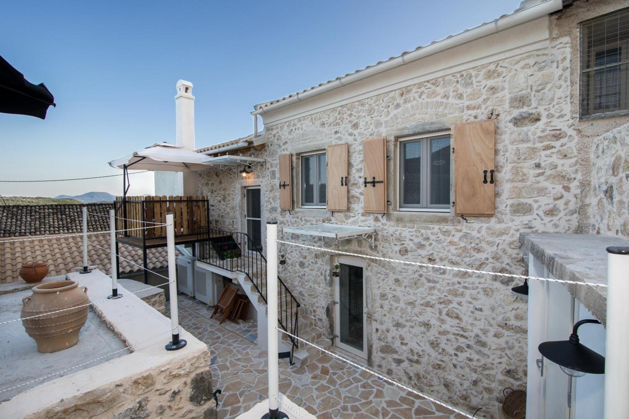 Villa Nikolas Est 1773 Áno Korakiána Exterior foto